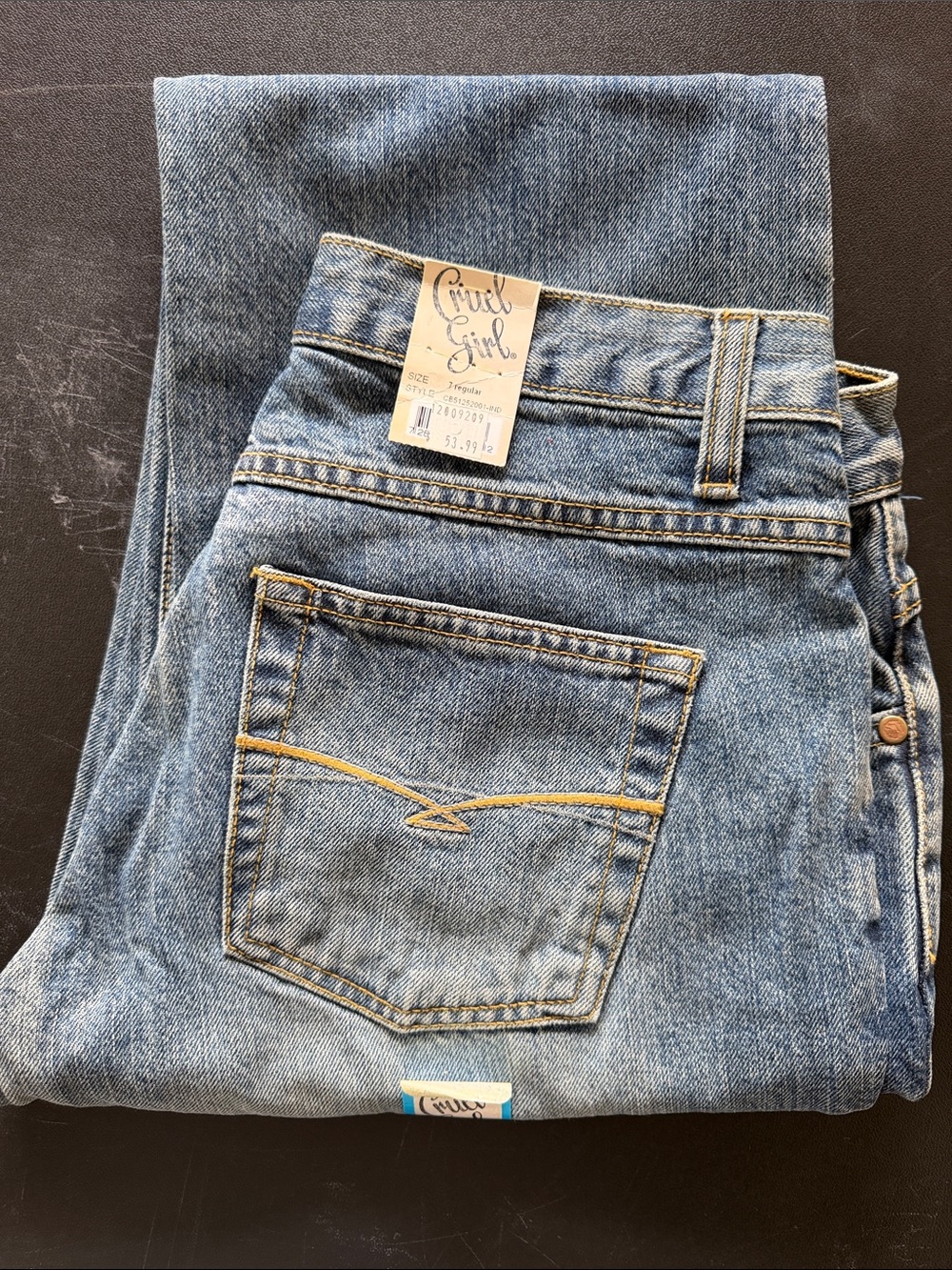 NWT Cruel Girl Relaxed Bootcut Jeans Size 7 Regular
